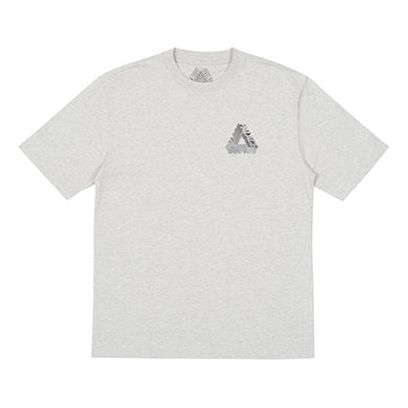PALACE P-3D T-Shirt (Ultimo 2017) Grey Marl PAL-SS18-071