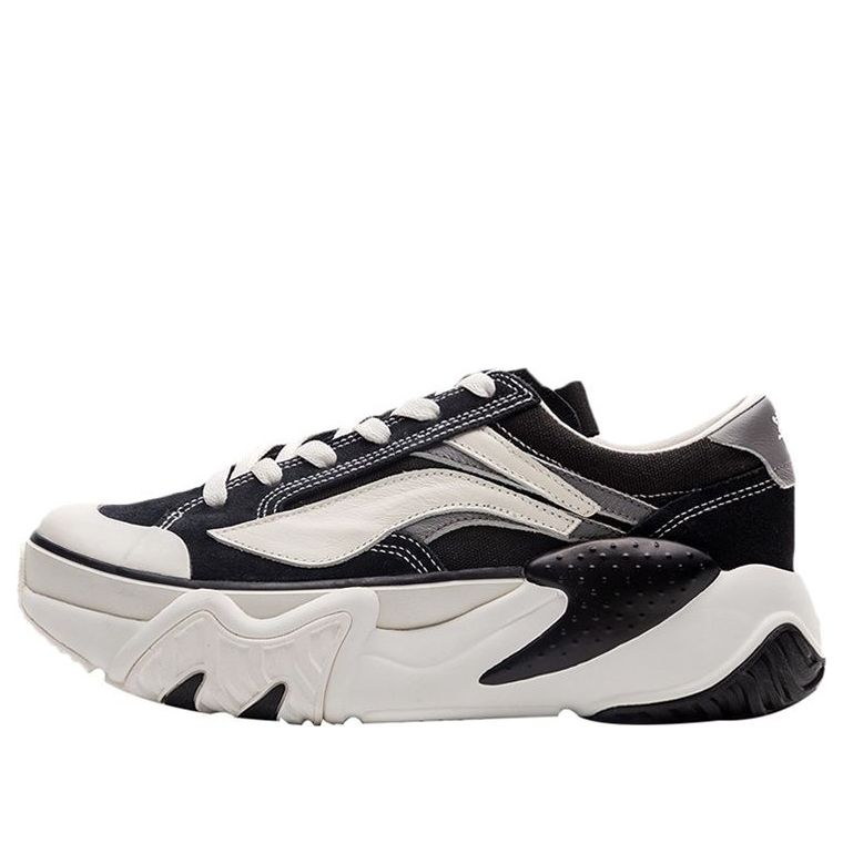 (WMNS) Li-Ning Wave HBRD 'Black White' AGCP378-7