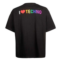 Balenciaga Tech Short Sleeve Unisex Black 556133TDV201000