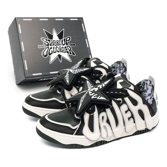OLD ORDER x STA Skater/001 'Black White' O2120692