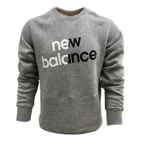 New Balance Men's New Balance Athleisure Casual Sports Pullover Jacket Gray AMT83576-AG