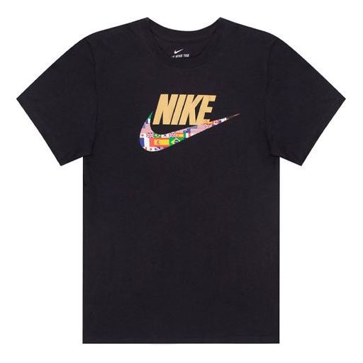 Nike Large Logo Sports Short Sleeve Black CT6550-010