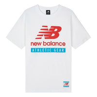 New Balance Essentials Logo T-Shirt Asia Sizing 'White' AMT11517-WT