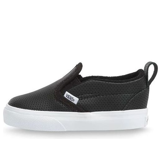 (TD) Vans Slip-On V 'Perforated - Black' VN0A34883CT