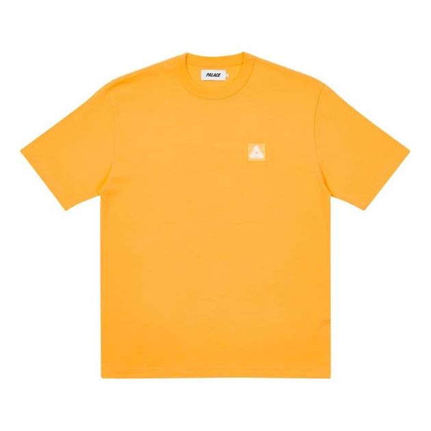 PALACE Minimalistic Triangle Round Neck Short Sleeve Orange T-Shirt P20TS216