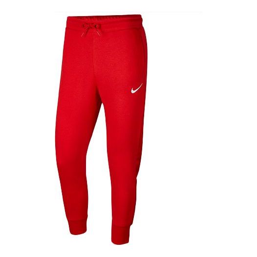 Nike Sportswear Swoosh Bundle Feet Sports Long Pants Red DA0085-657