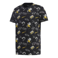 adidas neo Casual Sports Bear Short Sleeve Black GK1539