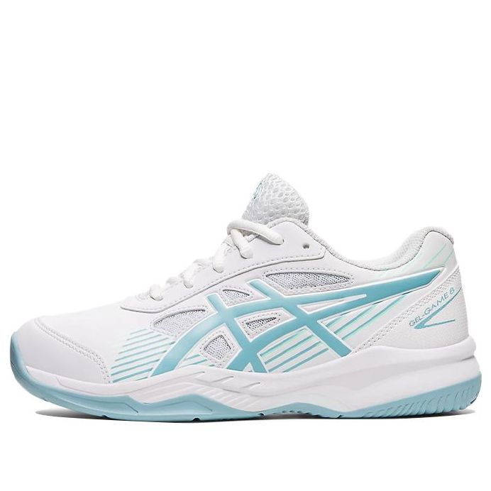 (GS) ASICS Gel Game 8 'White Smoke Blue' 1044A025-106