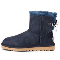 (WMNS) UGG Mini Bailey Snow Boots Navy Blue 1005062-NAVY
