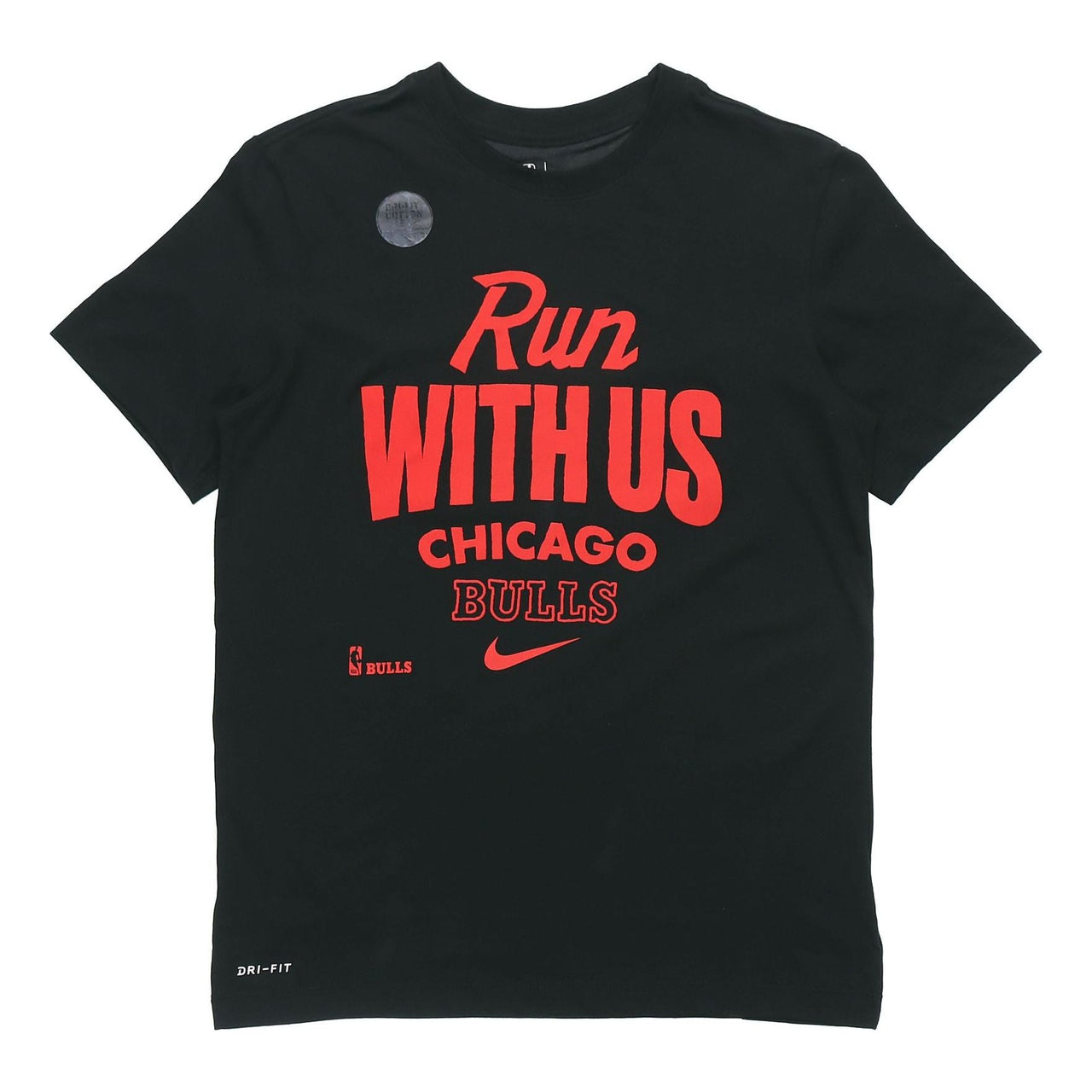 Nike Chicago Bulls Mantra Nike Dri-Fit Nba Short Sleeve Black CK8802-010
