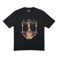 PALACE Spooked Black Printing Short Sleeve Unisex Black P15TS169