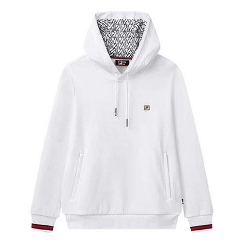 Men's FILA Sports Knit Long Sleeves White F11M031206F-WT