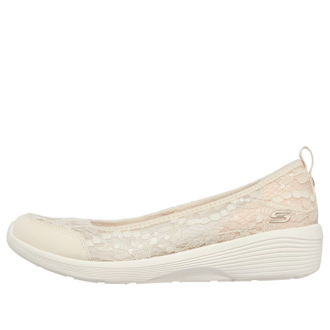 (WMNS) Skechers Arya 'Sheer Glamour Pink' 104115-NAT