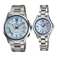 Casio Oceanus Analog Watch 'Metallic Silver Blue White' OCW-T150-2AJF&OCW-70PJ-7AJF