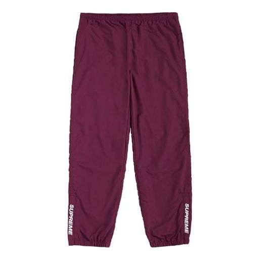 Supreme FW18 Warm Up Pant Purple Zipper Small Pants Unisex SUP-FW18-771