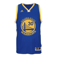 adidas Golden State Warriors Curry Jersey 'Blue Yellow' A45910