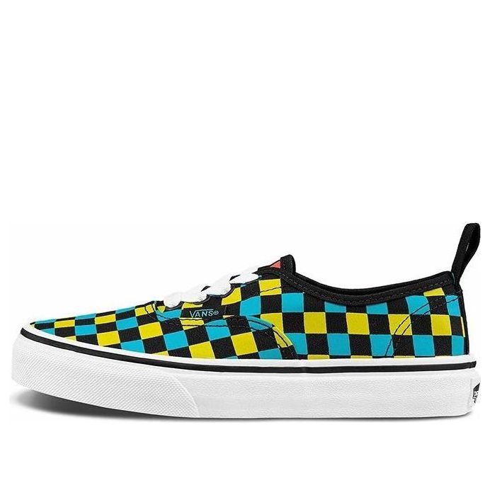 (WMNS) Vans Authentic K Plaid Black/Yellow VN0A4BUS30M