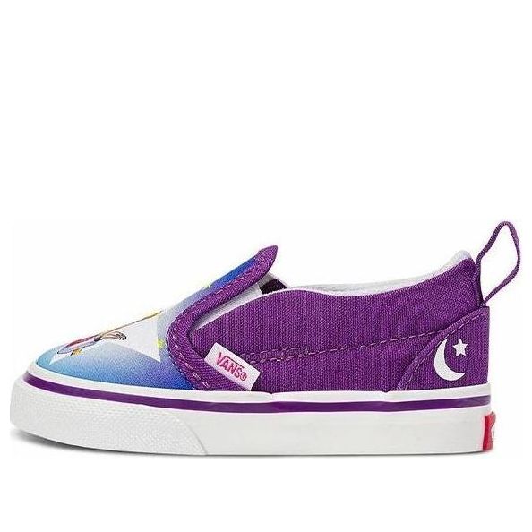 Vans Sailor Moon x Slip-On V Toddler 'Pretty Guardian - Blue Purple' VN0A5EFK5RH