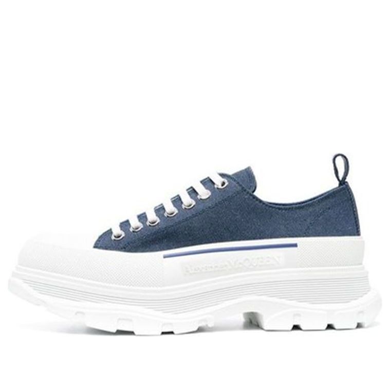 Alexander McQueen Treadslick Sneakers 'Indigo Blue' 604257W4PD14177