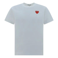 COMME des GARCONS PLAY SS25 Heart Emblem T-Shirt 'White' AX-T108-051-2