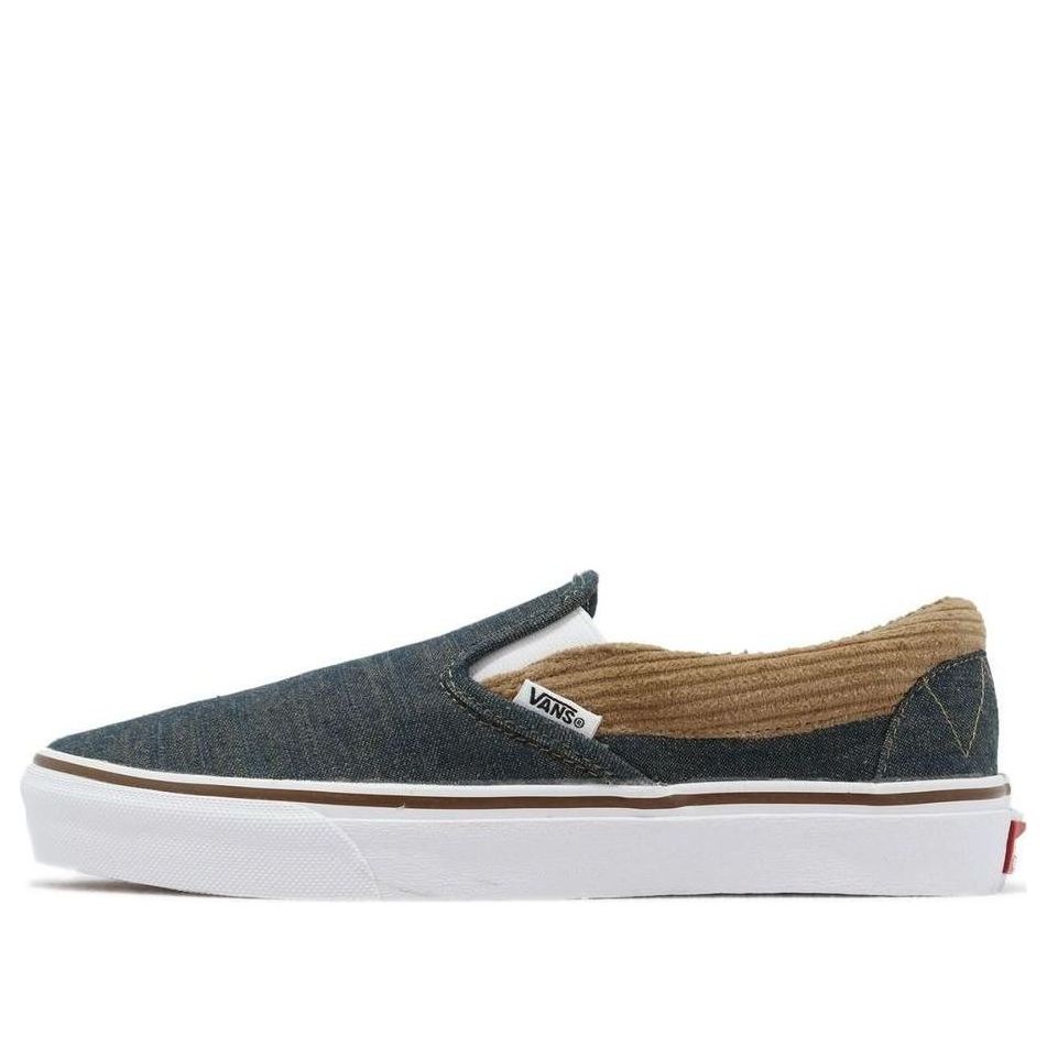 Vans Remix Slip-on Denim Corduroy 'Blue Brown' 6290700002