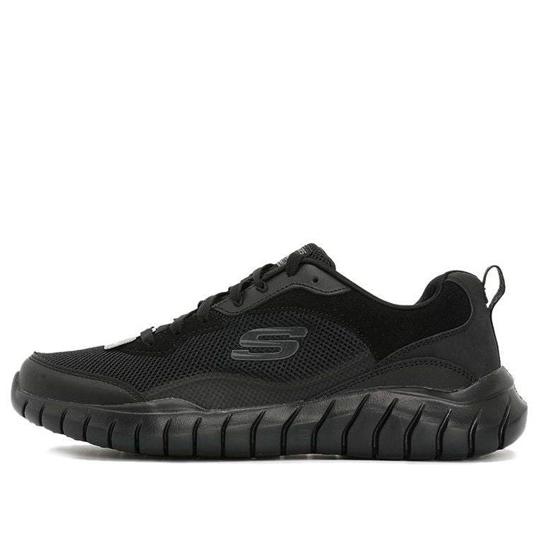 Skechers Sport Overhaul Low Running Shoes Black 232046-BBK