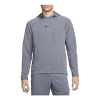 Nike Pro Dri-FIT Fleece Fitness Pullover 'Grey' DV9821-068