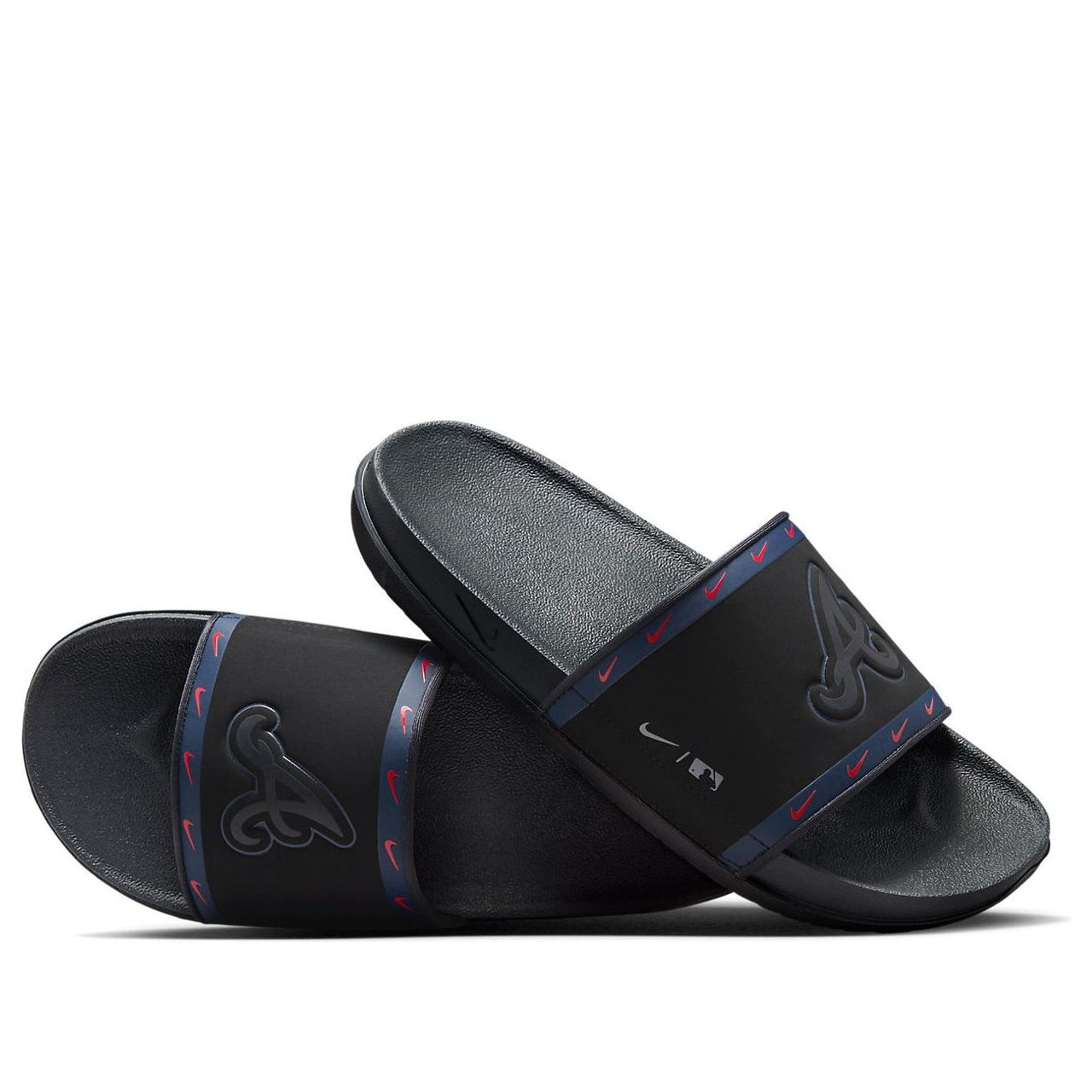 Nike MLB x OffCourt Slide 'Atlanta Braves' DH6971-001