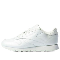 (WMNS) Reebok Classic Leather Running Shoes Grey CN5468