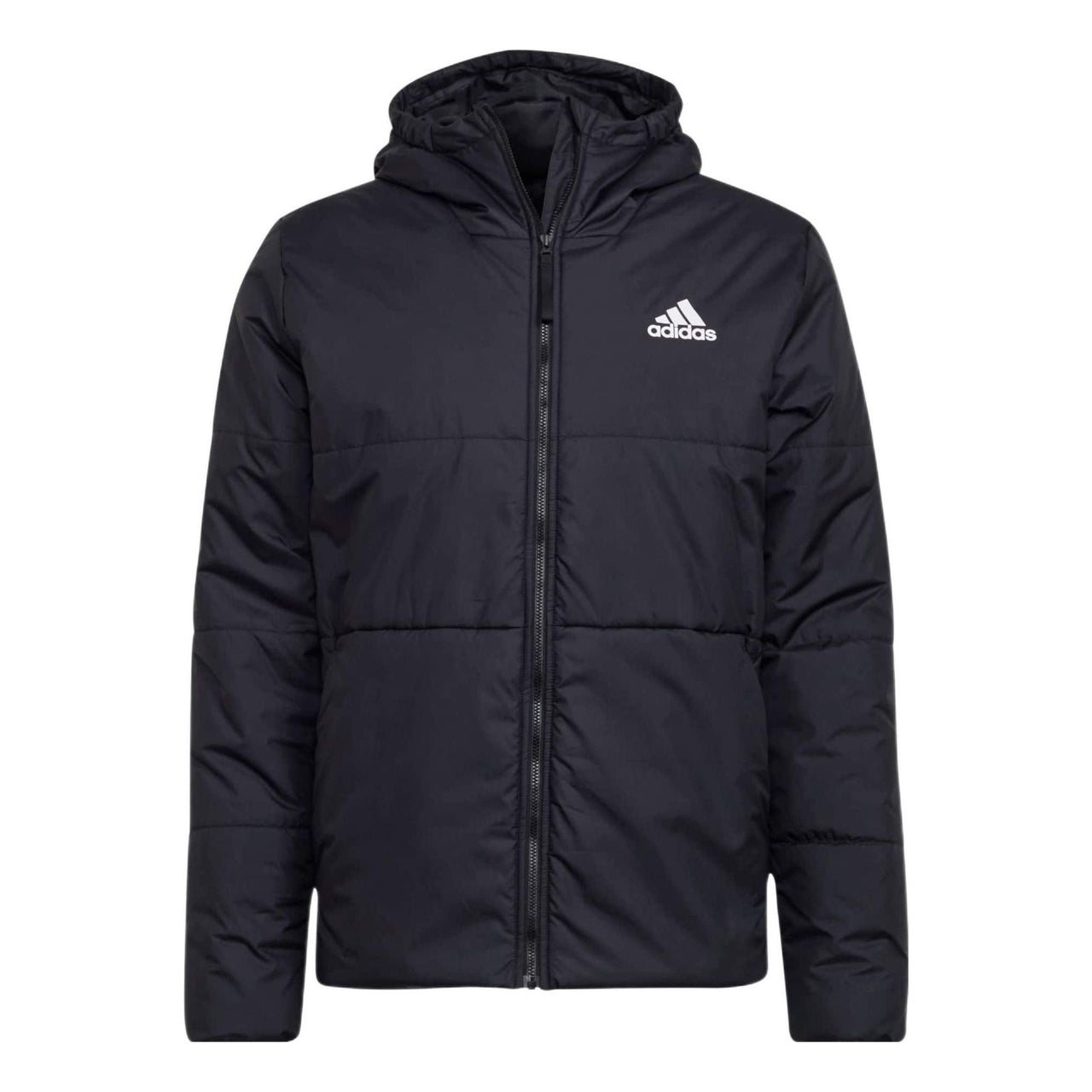 adidas BSC 3-Stripes Hooded Insulated Jacket Asia Sizing 'Black' HG6276