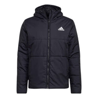adidas BSC 3-Stripes Hooded Insulated Jacket Asia Sizing 'Black' HG6276