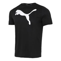 PUMA Active Big Logo Tee 'Black White' 588860-01