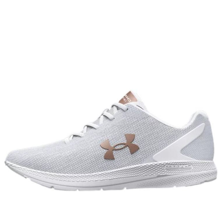 (WMNS) Under Armour Charged Impulse 2 Knit 'White Metallic Rose Gold' 3024886-105