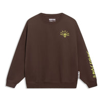 Li-Ning BadFive Logo Pullover Sweater 'Brown' AWDT087-6