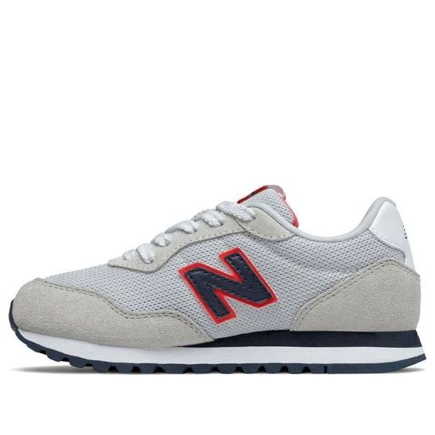 New Balance Kids' 527v1 Grey/Red PC527SMA