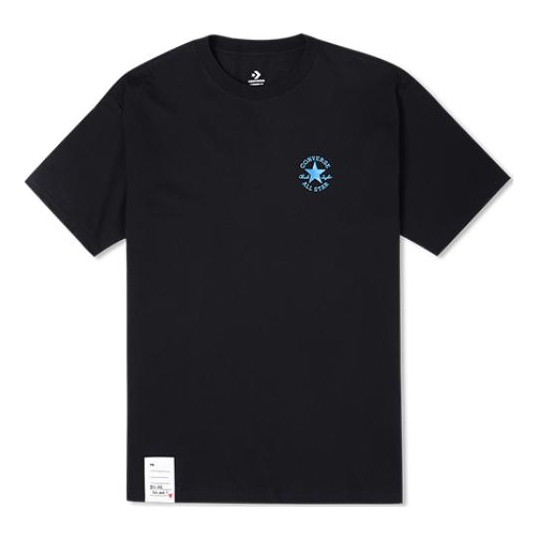 Converse Chuck Taylor Logo Tee Asia Sizing 'Black' 10024933-A02