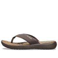 Crocs Reviva Flip Flops 'Brown Espresso' 205715-22Z