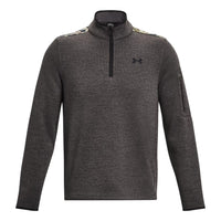Under Armour Specialist Printed 1/4 Zip Pullover 'Charcoal' 1382178-019