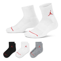 (GS) Air Jordan Comfortable Sports Socks (3 pairs) 'Multi-Color' HA5109-063