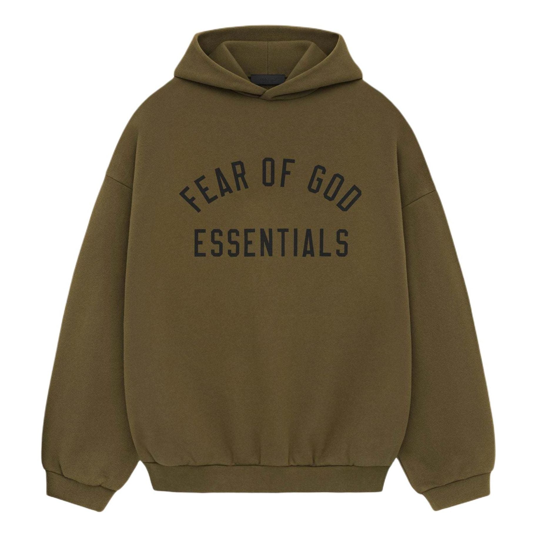 Fear of God Essentials Fleece Hoodie 'Olive' 192BT246254F