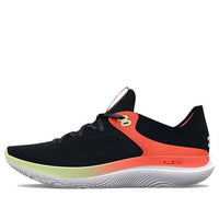 (WMNS) Under Armour Flow Synchronicity 'Black Electric Tangerine' 3024786-001