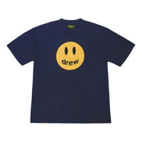 Drew House Mascot Smiling Face Short Sleeve Unisex Royal blue DR-SS20-023