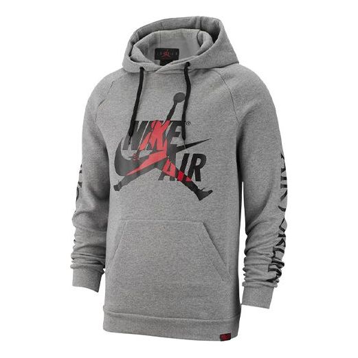 Air Jordan Casual Sports Long Sleeves Pullover Gray BV6010-091