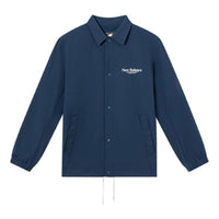 New Balance Lifestyle Coat Asia Sizing 'Blue White' 5AD24183-NV