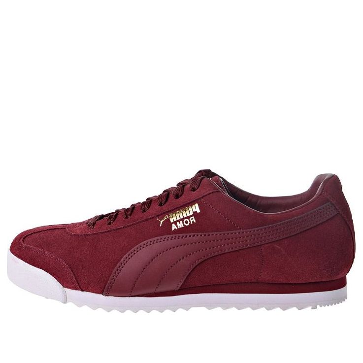 PUMA Roma Suede Running Shoes 'Wine' 365437-09