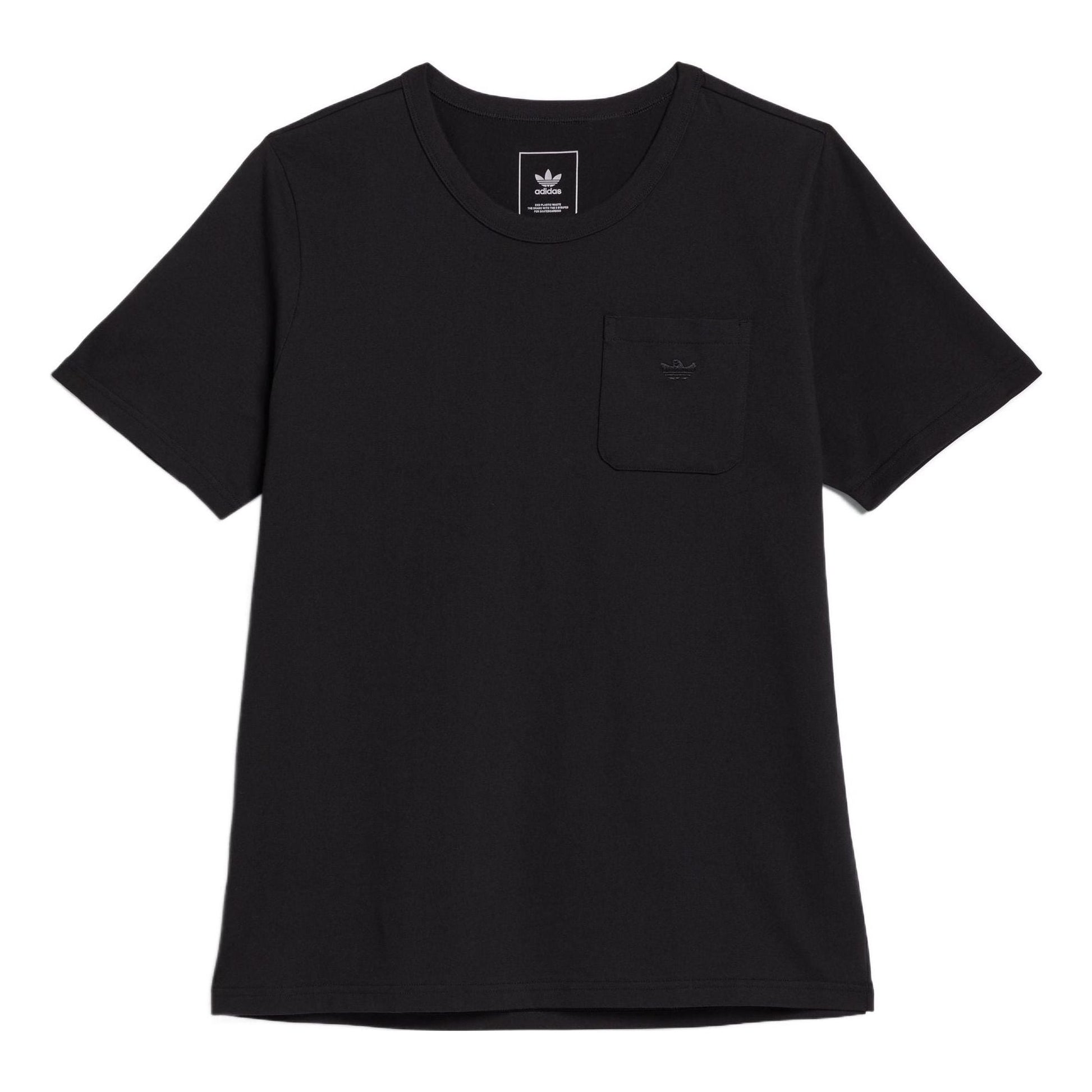 adidas Original Shmoofoil Heavyweight Pocket Tee 'Black' HM6859
