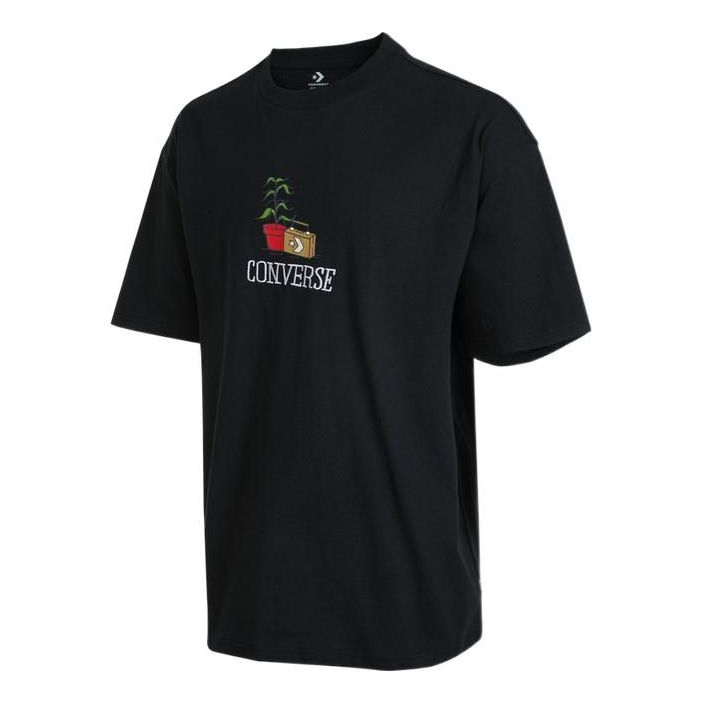 Converse Road Trip T-Shirt Asia Sizing 'Black' 10023266-A01