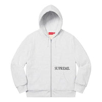Supreme FW19 Week 17 Thermal Zip Up Hooded Sweatshirt SUP-FW19-10951
