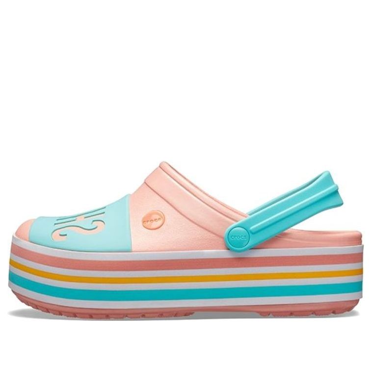 Crocs CB Platform Bold Color Melon Unisex Clog 205699-737
