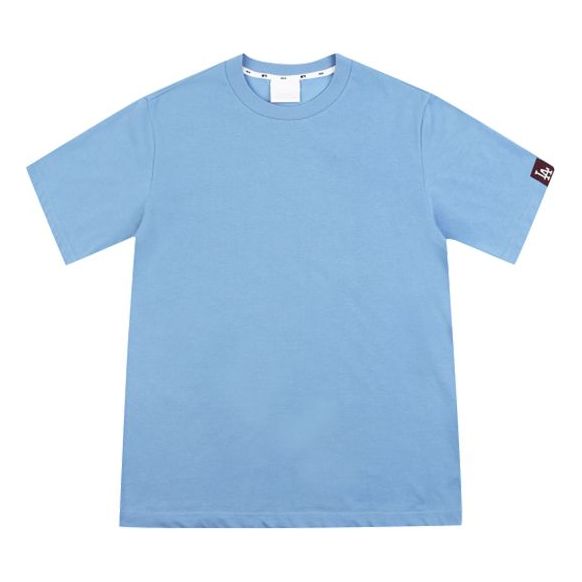 MLB LA Dodgers Los Angeles Dodgers Label Round Neck Short Sleeve Unisex Blue 31TS02031-07S